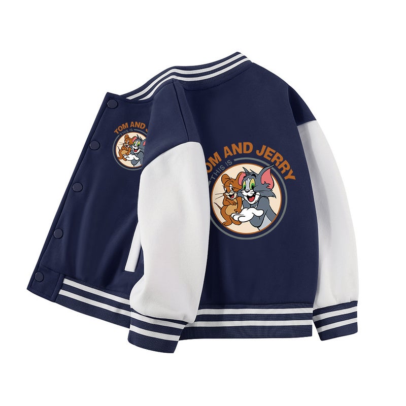 Boys Winter Coat Women'S Children'S Clothing Korean Version Of The New Children'S Fleece-Lined Big Children'S Baseball Uniform A Generation Of Hair - Image 4
