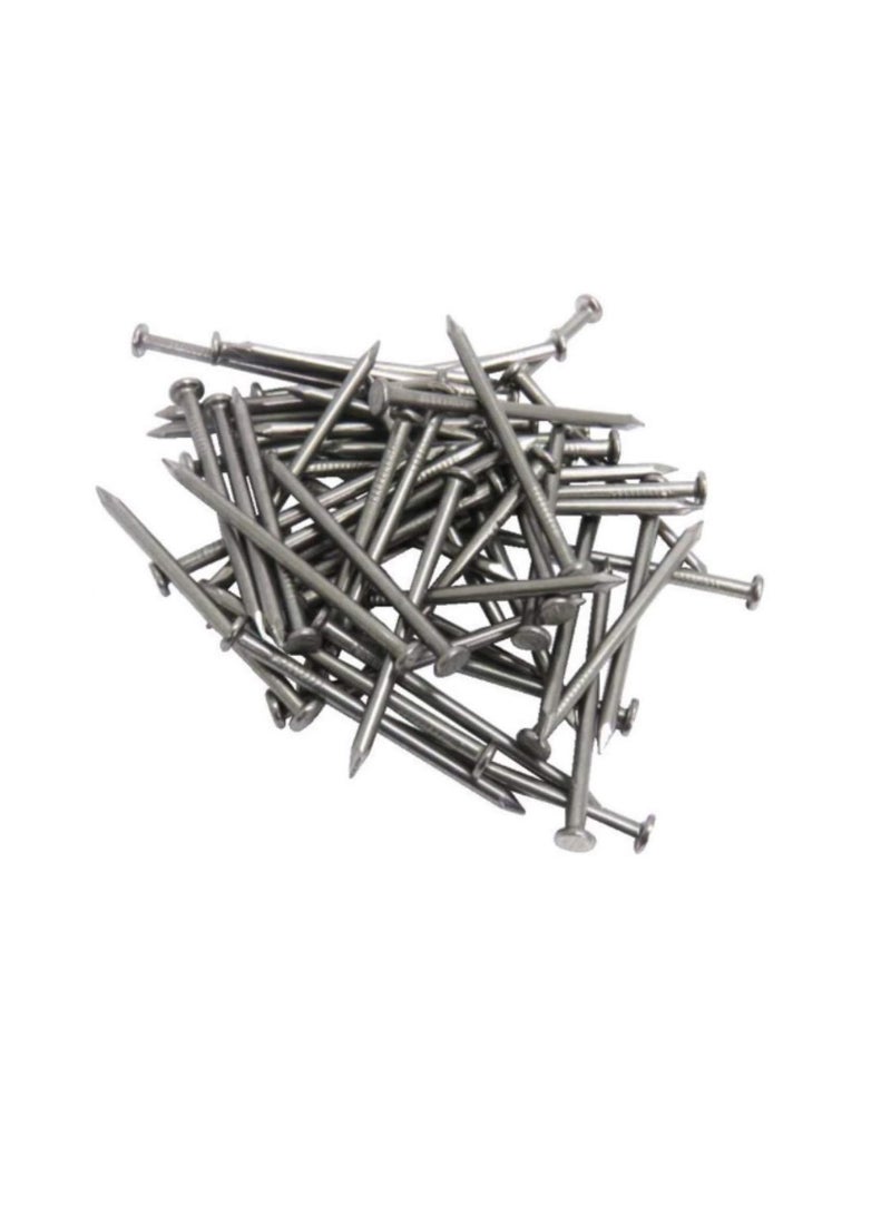 High Strength Round Head Nails For Carpentry Hardware Electrical Etc (100, 1 1/4 inch)  - Image 2
