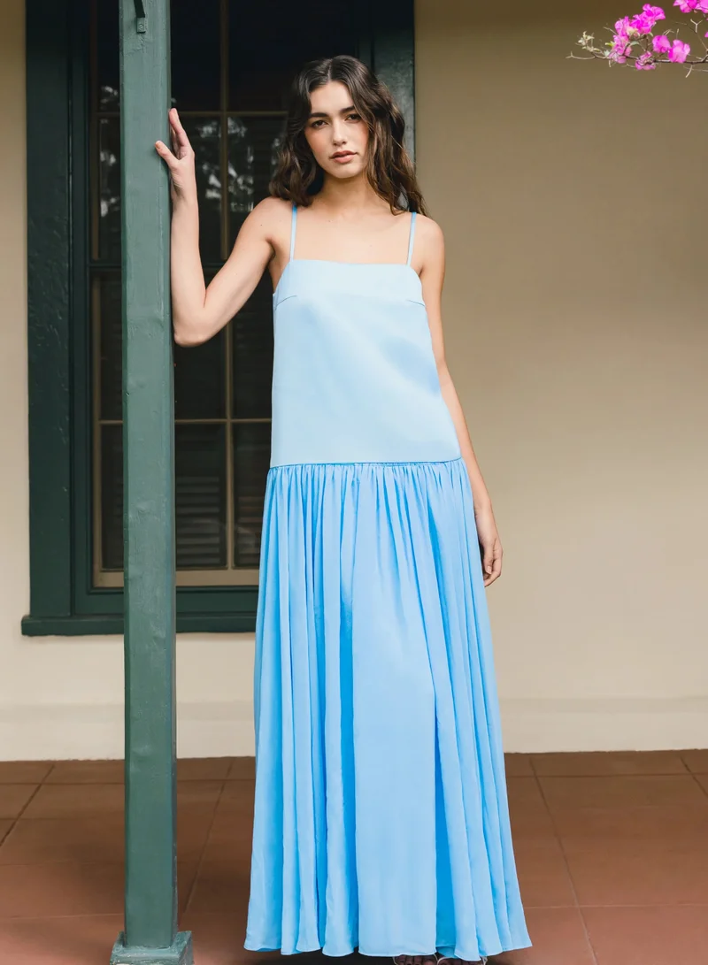 Marina Silky Maxi Dress