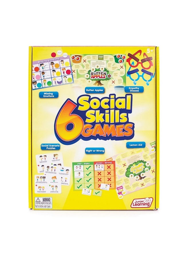 Junior Learning Junior Learning 6 Social Skills Games,Multi  - Image 2