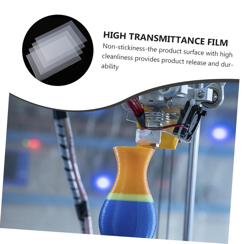 Sosoport 5Pcs FEP Film High Transmittance for LCD SLA 3D Printers Includes Scrapers - Image 4