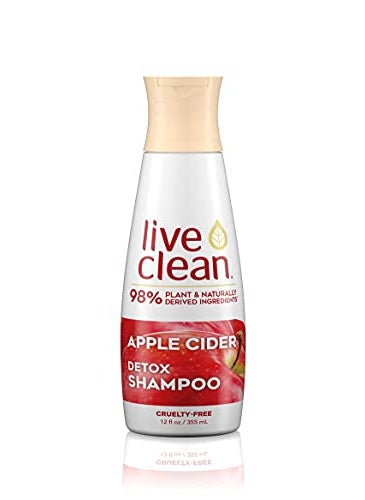 Live Clean Shampoo, Clarifying Apple Cider, 12 Oz
