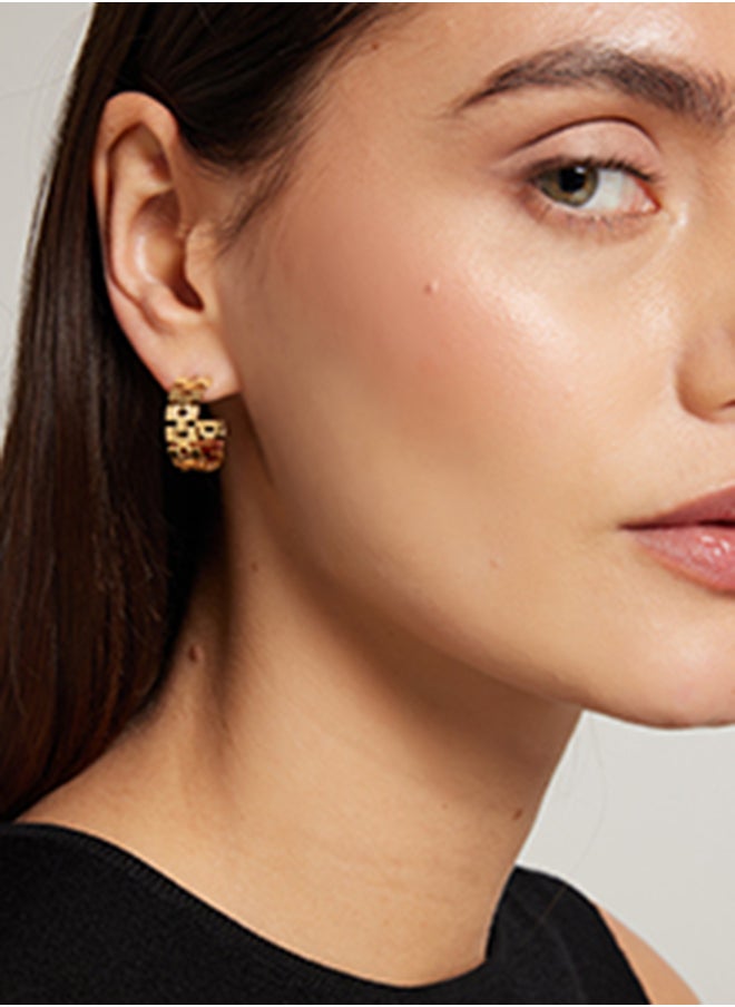 CALVIN KLEIN CALVIN KLEIN JEWELRY GEOMETRIC WOMENS HOOPS - 35000250  - Image 4