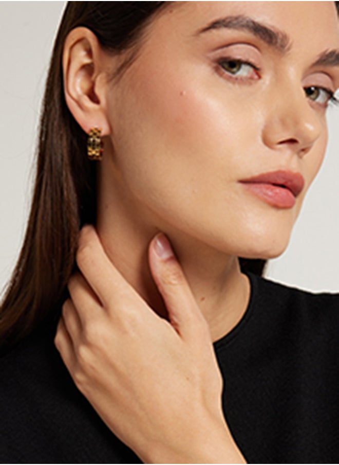 CALVIN KLEIN CALVIN KLEIN JEWELRY GEOMETRIC WOMENS HOOPS - 35000250  - Image 2