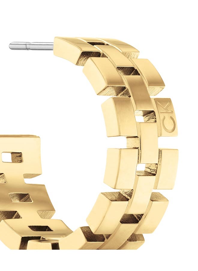 CALVIN KLEIN CALVIN KLEIN JEWELRY GEOMETRIC WOMENS HOOPS - 35000250  - Image 3
