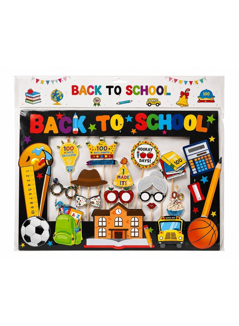 Kidzilla DIY Photo Prop Set for Back to School Parties and Classroom Celebrations - 1 Piece, 1200G Paper - Image 5