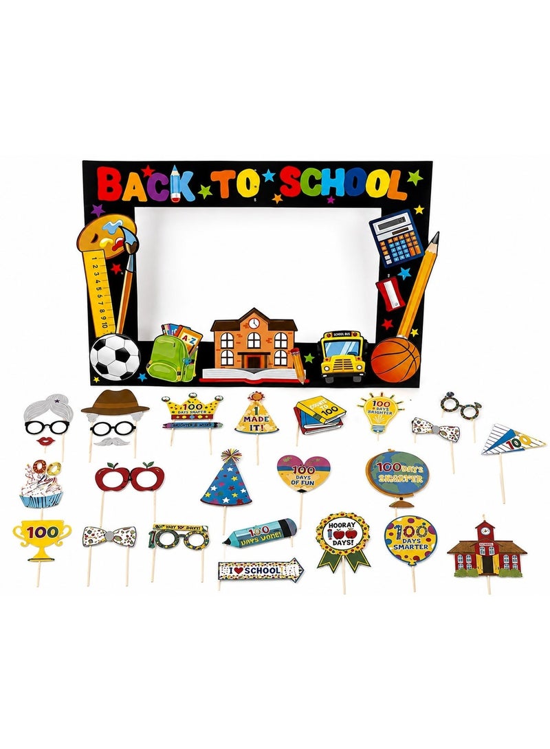 Kidzilla DIY Photo Prop Set for Back to School Parties and Classroom Celebrations - 1 Piece, 1200G Paper - Image 1