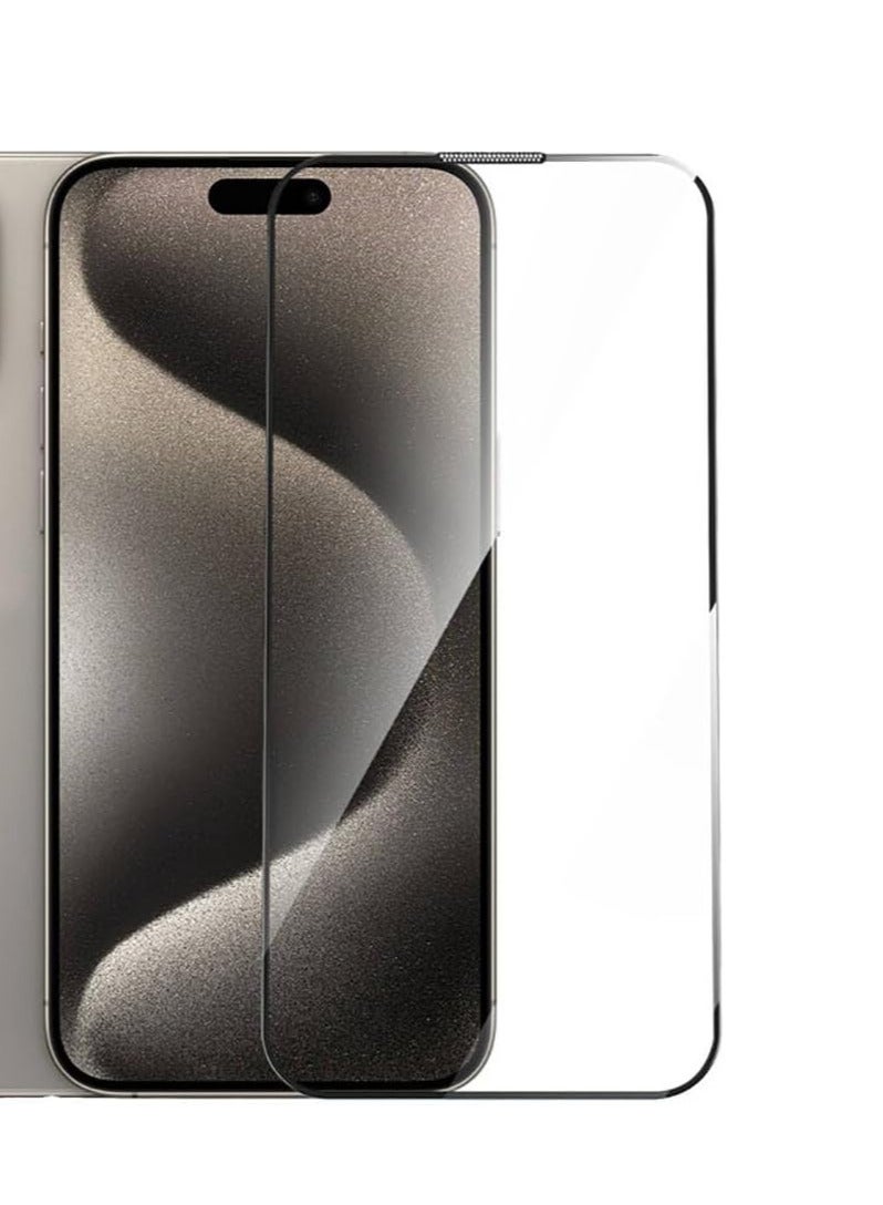 Screen Protector For iPhone 16 Pro Max  HD Tempered-Glass Screen Protector Easy For iPhone 16 Pro Max - Image 2