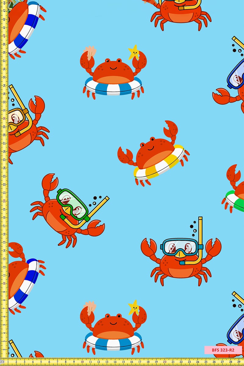 Luna Mia 'Oh' Crab Pyjama Set With Matching Teddy Bear - Image 4