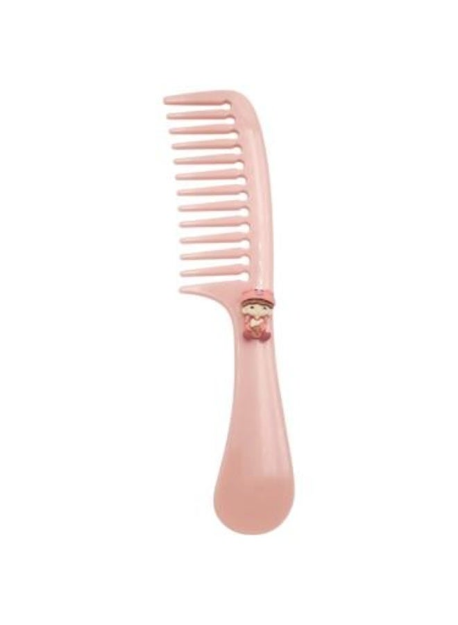 Salon System Wide Tooth Plastic Hair Comb - Assorted Colors