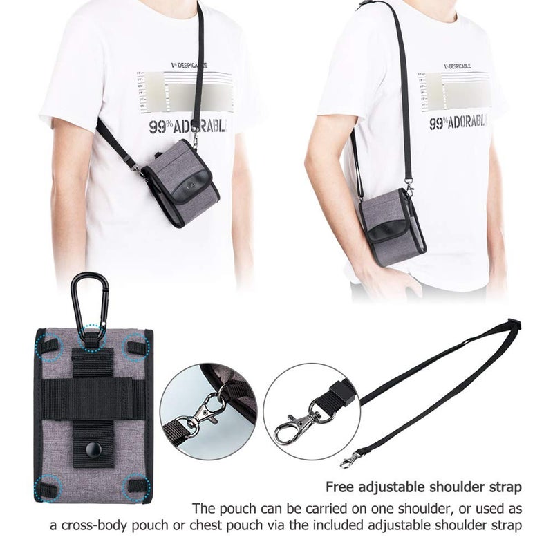 Kiorafoto Compact Camera Pouch Case for Sony ZV-1II ZV-1F ZV1 RX100VII RX100VI RX100VA RX100V RX100IV III II Canon G7XIII II G9XII Olympus TG-7 TG-6 TG-5 Ricoh GRIII HDF GRIIIx HDF GR IIIx GRIII GR3 - Image 5