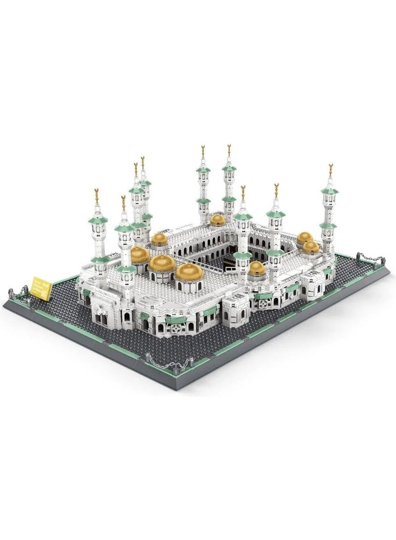 wange 【Great Mosque of Mecca Blocks – 2291Pcs】Islamic Holy Site Model | ABS Material | For Kids & Adults (6+) - Image 5