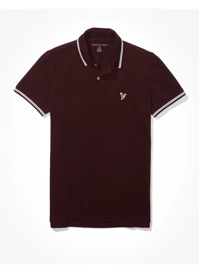 امريكان ايجل AE Slim Fit Pique Polo Shirt