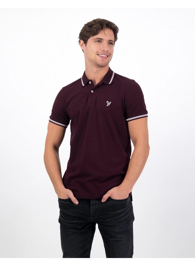 American Eagle AE Slim Fit Pique Polo Shirt - Image 1
