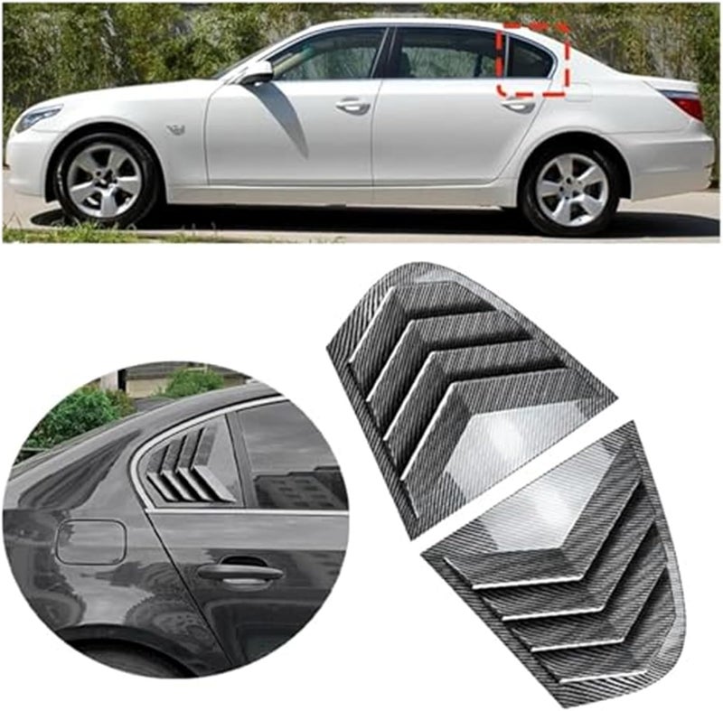 Wivplex Car Rear Window Shutter Cover Trim for 5 Series E60 - Image 3