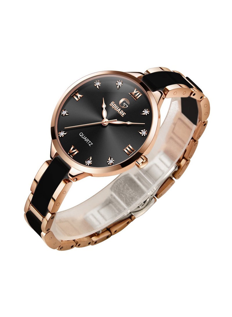 Gsquare Women’s Analog Quartz Two tone Stainless Steel Watch – Model 5872 - Image 2