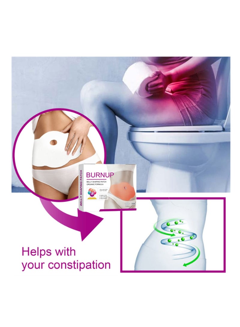 SYOSI 10 Piece Belly Shaping Patch, Belly Shaping Patch, Belly Shaping Patch, Firming and Shaping Contouring Patch Slimming Body Wrap, Belly Fat Burner - Image 3