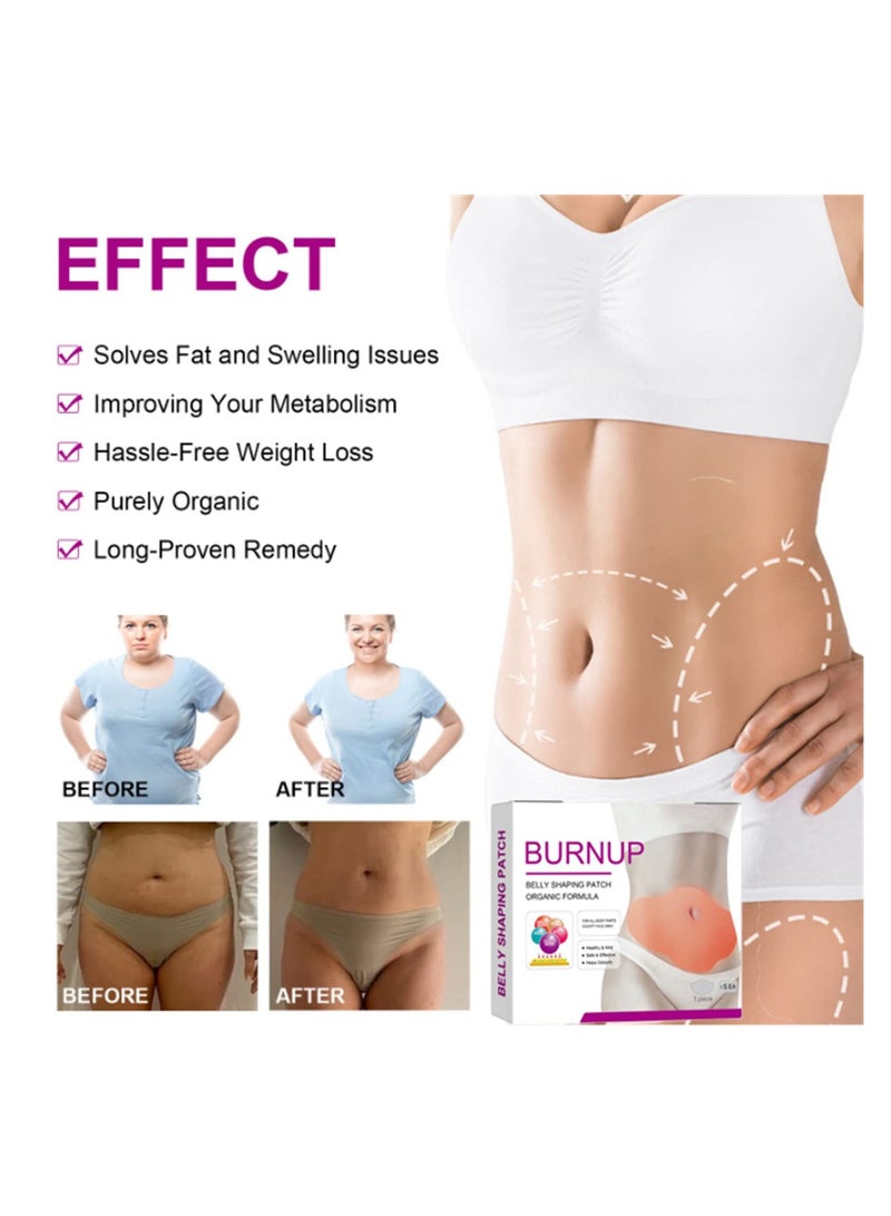 SYOSI 10 Piece Belly Shaping Patch, Belly Shaping Patch, Belly Shaping Patch, Firming and Shaping Contouring Patch Slimming Body Wrap, Belly Fat Burner - Image 4