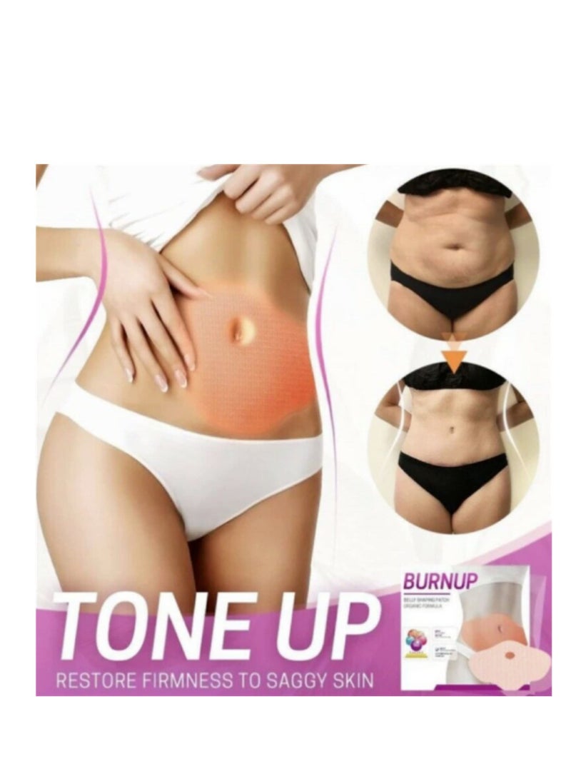 SYOSI 10 Piece Belly Shaping Patch, Belly Shaping Patch, Belly Shaping Patch, Firming and Shaping Contouring Patch Slimming Body Wrap, Belly Fat Burner - Image 5