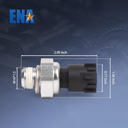 ENA مستشعر ضغط الزيت ENA ل PS508 12673134 926041 متوافق مع شيفروليه سيلفرادو 1500 2500 3500 2009-2019 إكوينوكس مالibu كامارو CTS سوبربان 1500 2500 تاهو كولورادو GMC سييرا يوكون كاديلاك - Image 2