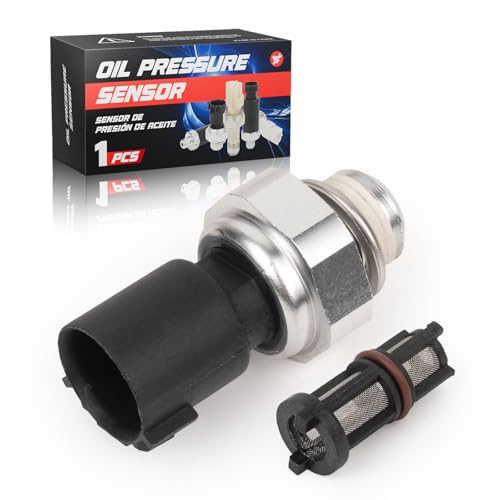 ENA مستشعر ضغط الزيت ENA ل PS508 12673134 926041 متوافق مع شيفروليه سيلفرادو 1500 2500 3500 2009-2019 إكوينوكس مالibu كامارو CTS سوبربان 1500 2500 تاهو كولورادو GMC سييرا يوكون كاديلاك - Image 1