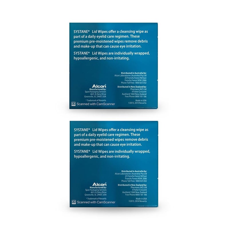 Systane Lid Wipes - Eyelid Cleansing Wipes - Sterile, Count of 32 - Image 5
