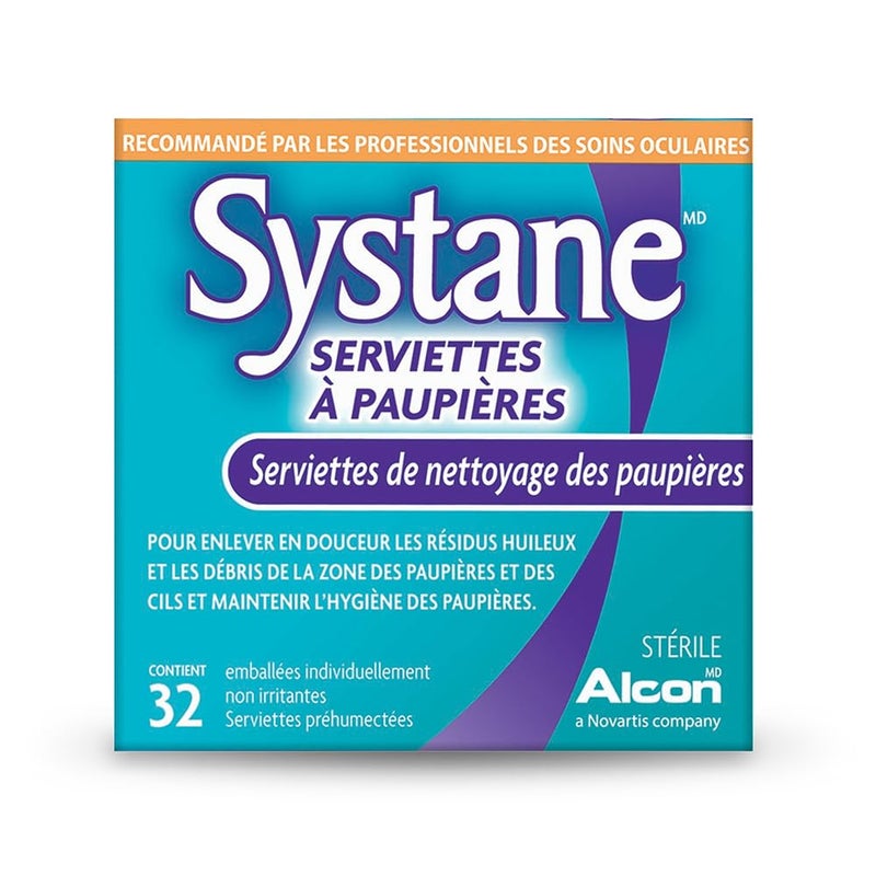 Systane Lid Wipes - Eyelid Cleansing Wipes - Sterile, Count of 32 - Image 4