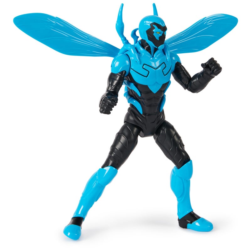 DC Comics, Blue Beetle Action Figure with Wings, 12-inch, Easy to Pose, Collectible Super Hero Kids Toys for Boys and Girls, Ages 3+ - Image 1