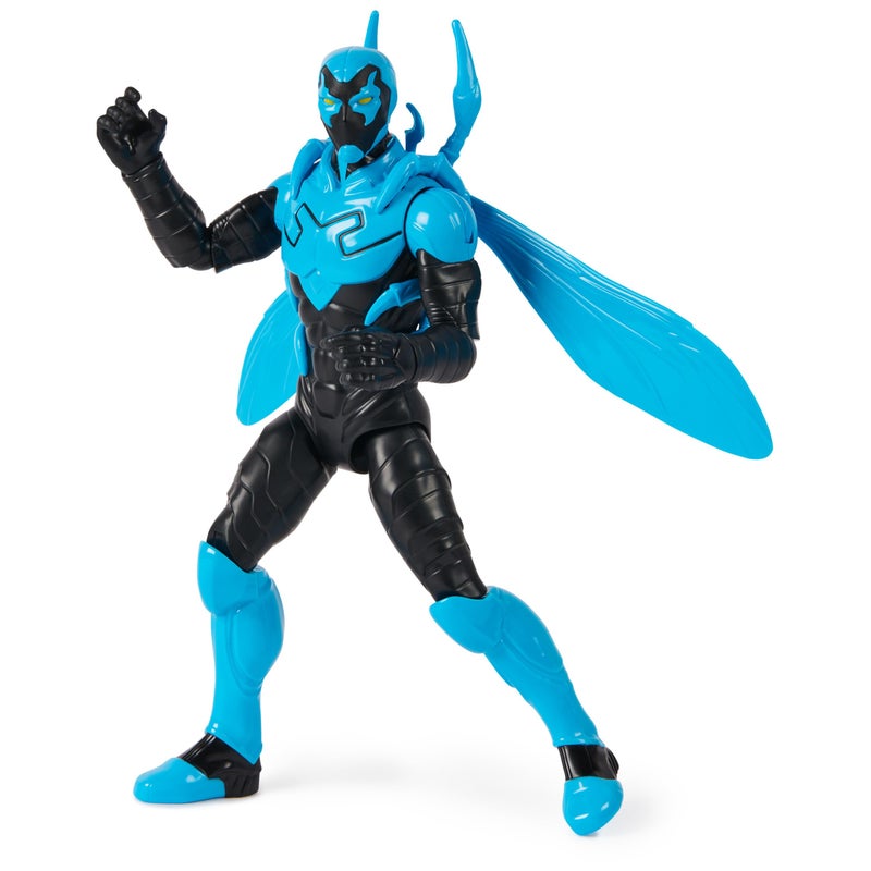 DC Comics, Blue Beetle Action Figure with Wings, 12-inch, Easy to Pose, Collectible Super Hero Kids Toys for Boys and Girls, Ages 3+ - Image 3