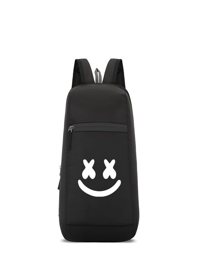 H-Hemes Small Backpack, Mini Backpack Lightweight, Durable, Everyday Use Small Backpack for Travel, Gym, and Outdoor Activities 11L Backpack (Black) - Image 1