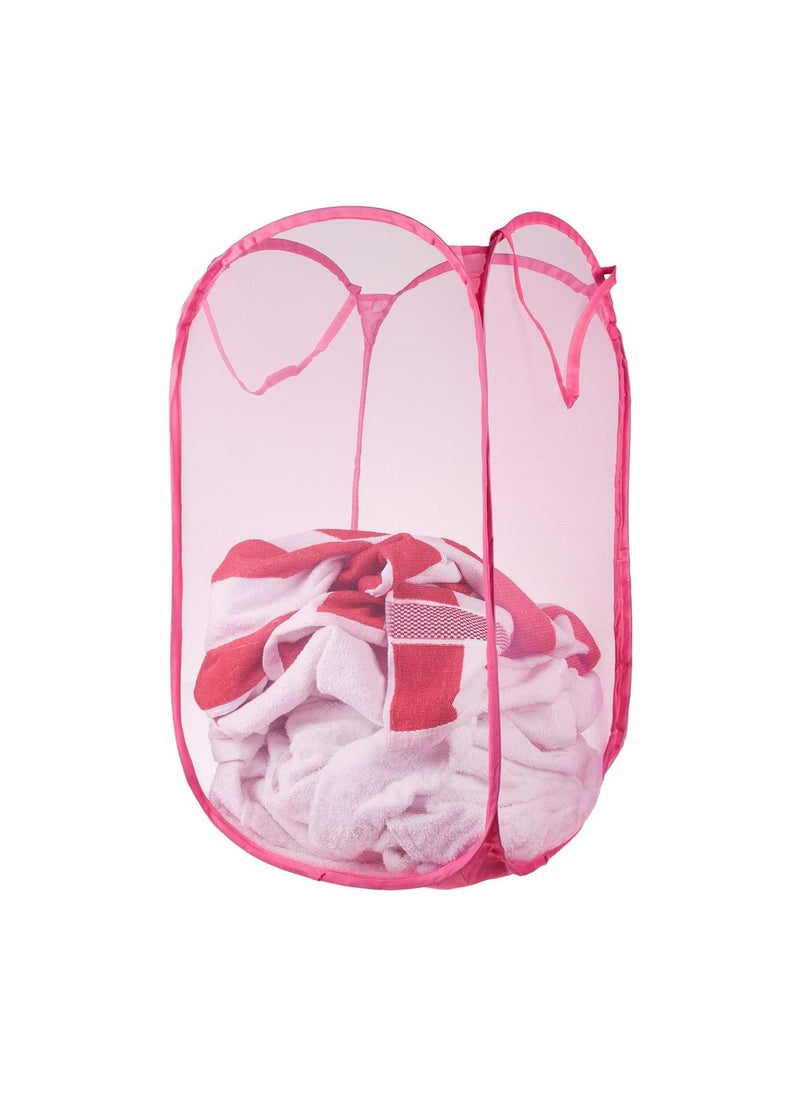 Perpetual Perpetual Laundry Basket Laundry Bag Laundry Bags for Clothes Laundry Basket for Clothes Clothes Basket 30 LiterNylon Multicolour Pack of 1  - Image 1