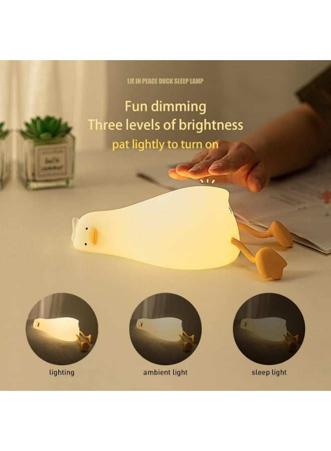 ضوء ليلي LED على شكل بطة مسطحة - Image 4