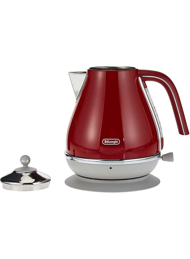 De'Longhi Electric Kettle 1.7 L 3000 W KBOC3001.R Red - Image 4