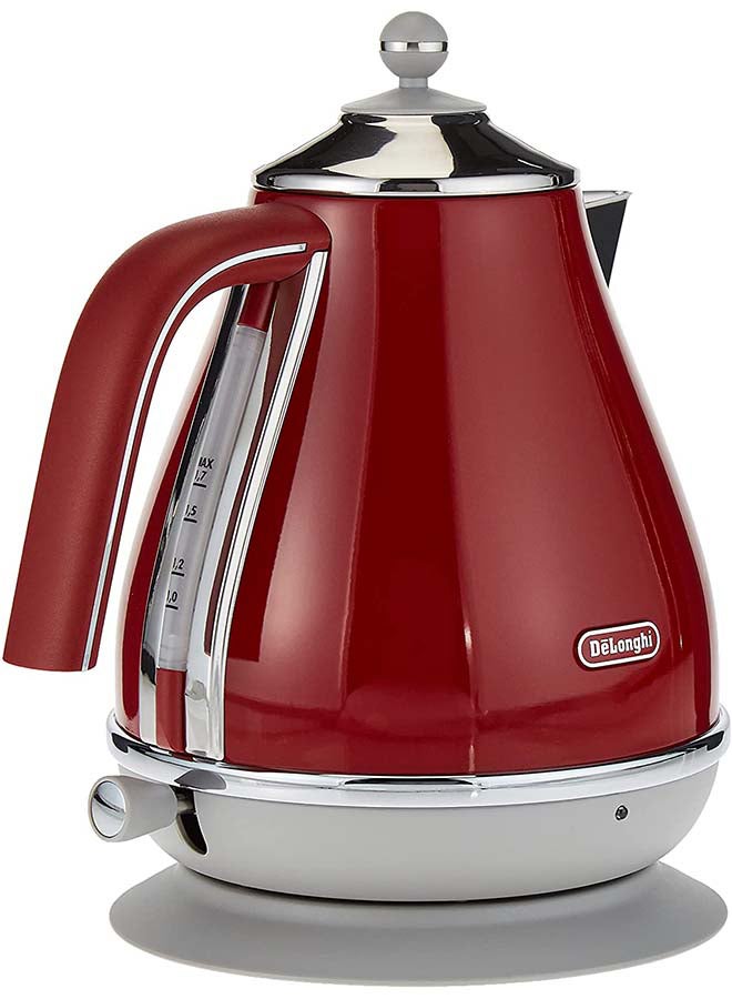 De'Longhi Electric Kettle 1.7 L 3000 W KBOC3001.R Red - Image 5