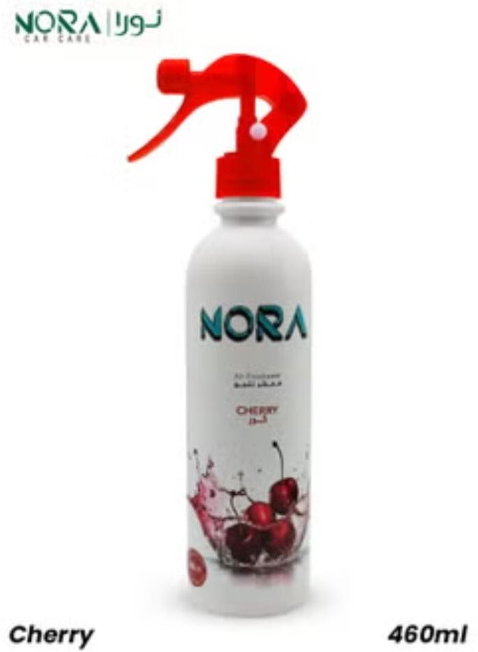 NORA Cherry Air Freshener Spray 460ML Long Lasting Fresh Scent For Home And Office
