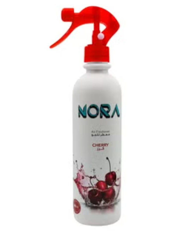 NORA Cherry Air Freshener Spray 460ML Long Lasting Fresh Scent For Home And Office