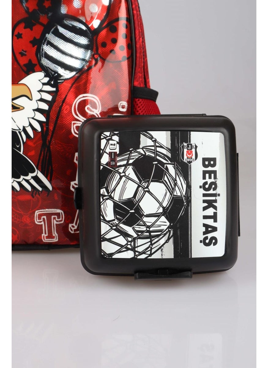 Barbie New Season Licensed Beşiktaş Kindergarten Bag, Lunch Box and Notepad Stationery Set  - Image 2