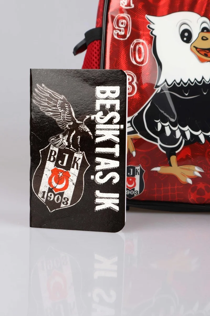 Barbie New Season Licensed Beşiktaş Kindergarten Bag, Lunch Box and Notepad Stationery Set