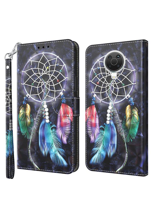 S-TOP Case For Nokia G20 / G10 / 6.3 3D Painted Leather Phone Case - Image 1