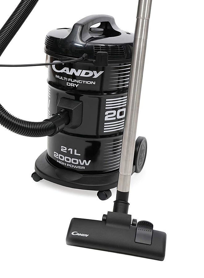 كاندي مكنسة كهربائية أسطوانية الشكل 18 L 1800 W TDC1800 001 أسود - Image 4