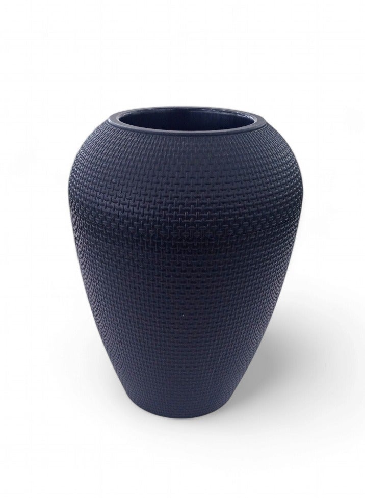 Concent Plastic Planting Pot & Flowers - Image 1