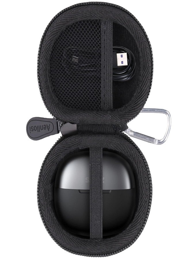 Aenllosi for SHOKZ OpenDots ONE - Open-Ear Headphones Hard Case, Protective Case Compatible with Shokz Opendots One Earbuds, Black (Case Only) - Image 1