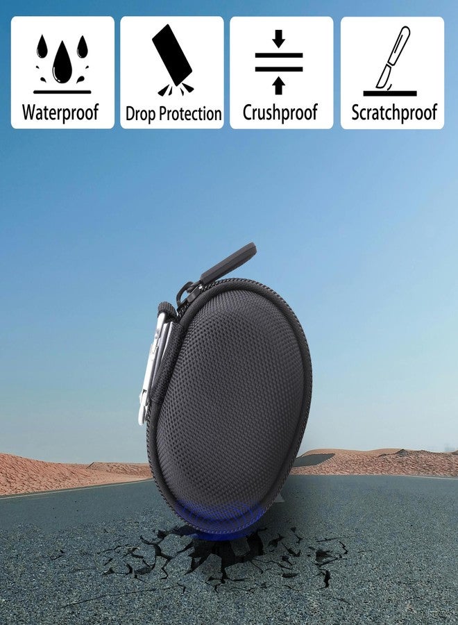 Aenllosi for SHOKZ OpenDots ONE - Open-Ear Headphones Hard Case, Protective Case Compatible with Shokz Opendots One Earbuds, Black (Case Only) - Image 4