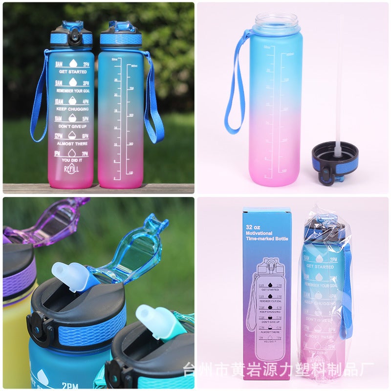 YL 1000ml TRITAN Plastic Water Bottle - High-Capacity Sports Cup for  Wholesale - Image 5