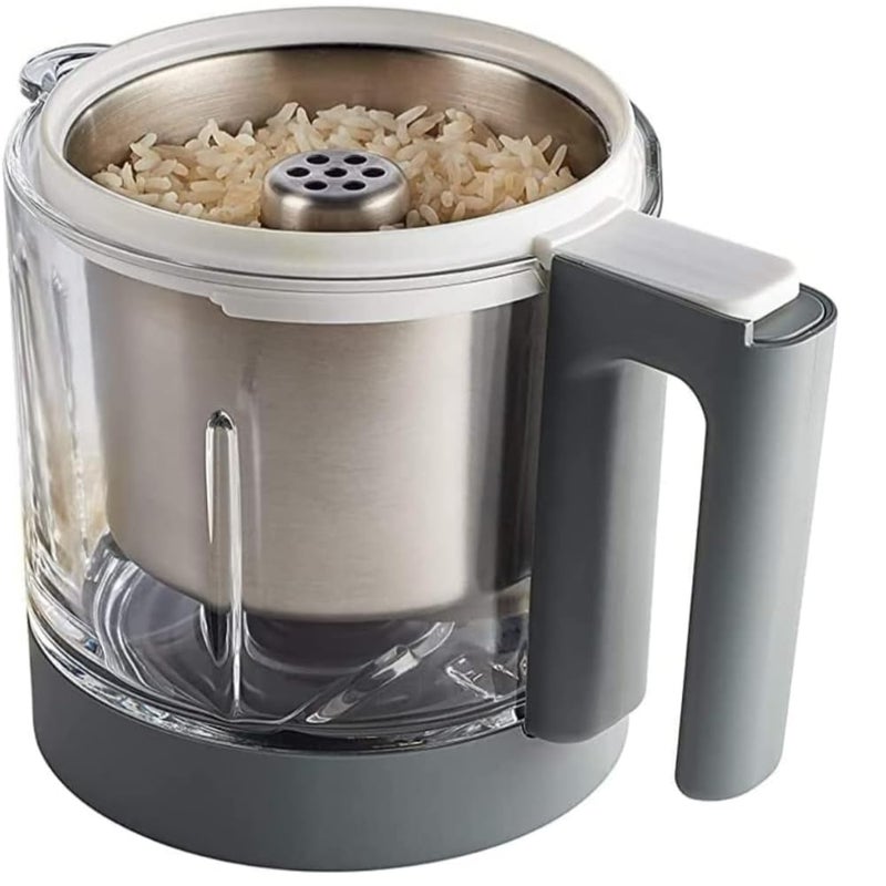 BÉABA Baba Pasta Rice Cooker750 Grams CapacityStarchy Baby Food Cooking BasketBowl for Babycook NeoBabycook AccessoryStainless Steel 1 Count - Image 2