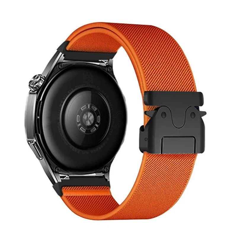 Bluejw 20mm 22mm Elastic Nylon Watch Band for Samsung Galaxy Watch 7/6/5, Huawei GT/T, Garmin - Sport Loop Strap with Parachute Buckle - Replace Your Watch Strap - Image 2