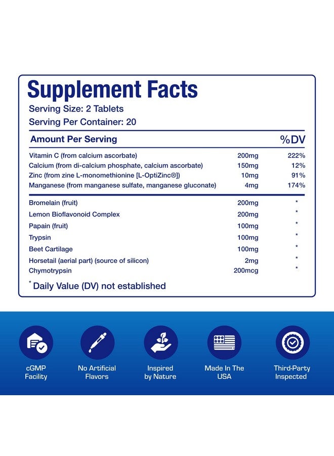 Anabolic Laboratories Cartilage Ligament and Tendon Supplement - Clinical Restorative Joint Support Formula with Bovine Cartilage Minerals & Proteolytic Enzymes for Comfort Mobility & Recovery Support - 20 Servings - Image 4