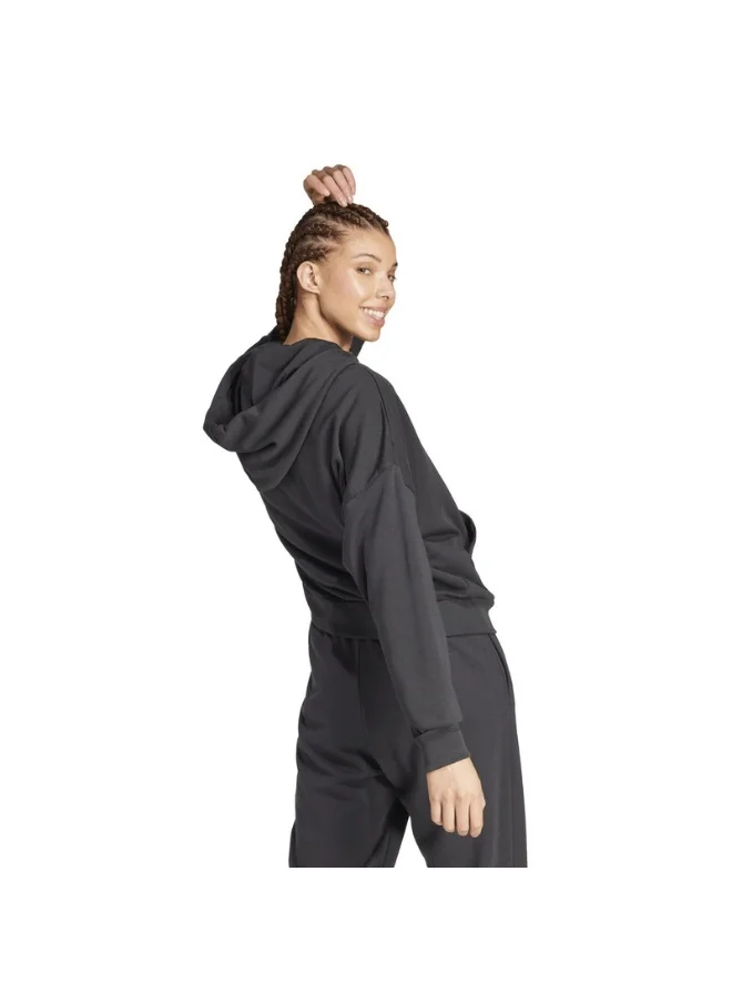 Adidas adidas W BL FT HD Black Training SWEATSHIRTS for Women - 2XS