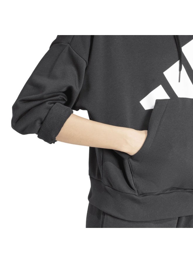adidas Originals essentials big logo french terry loose women hooded sweatshirt - Image 3