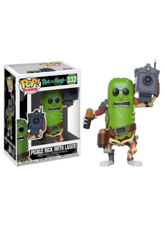 Funko Popanimation: Rick & Morty Pickle Rick With Laser Collectible Figure  - Image 2